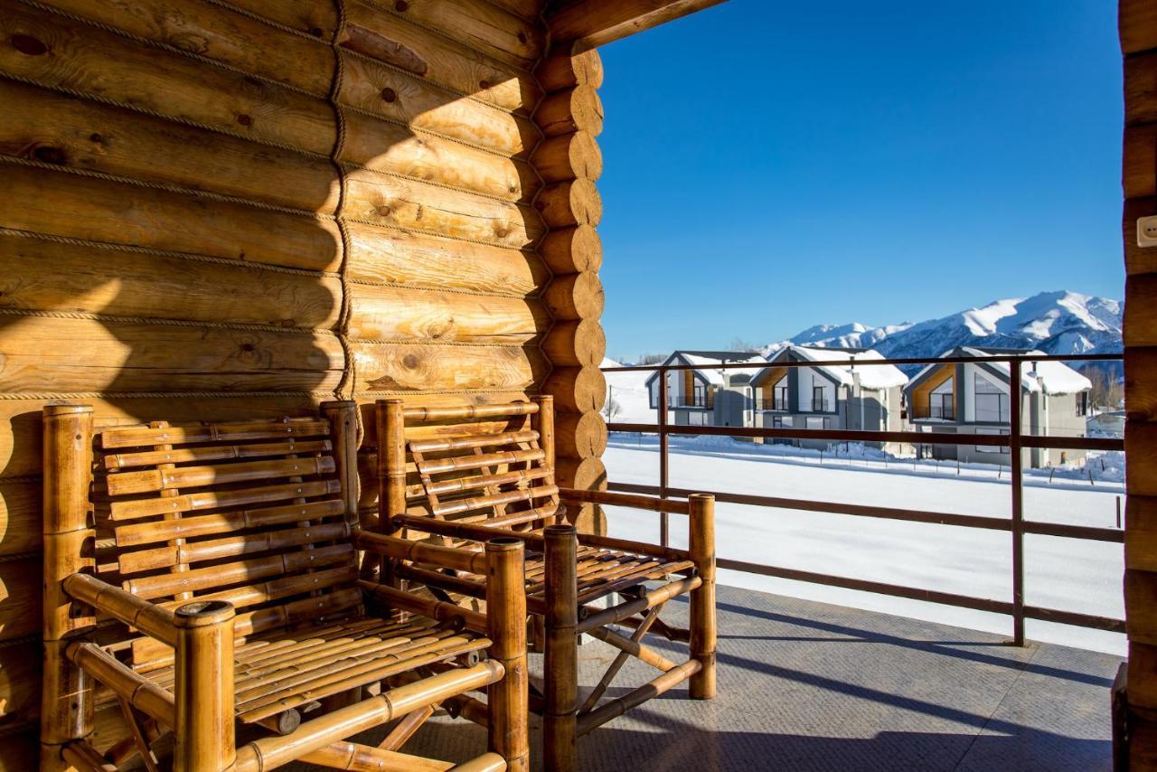 Snow Time Eco Chalet Гудаури Екстериор снимка