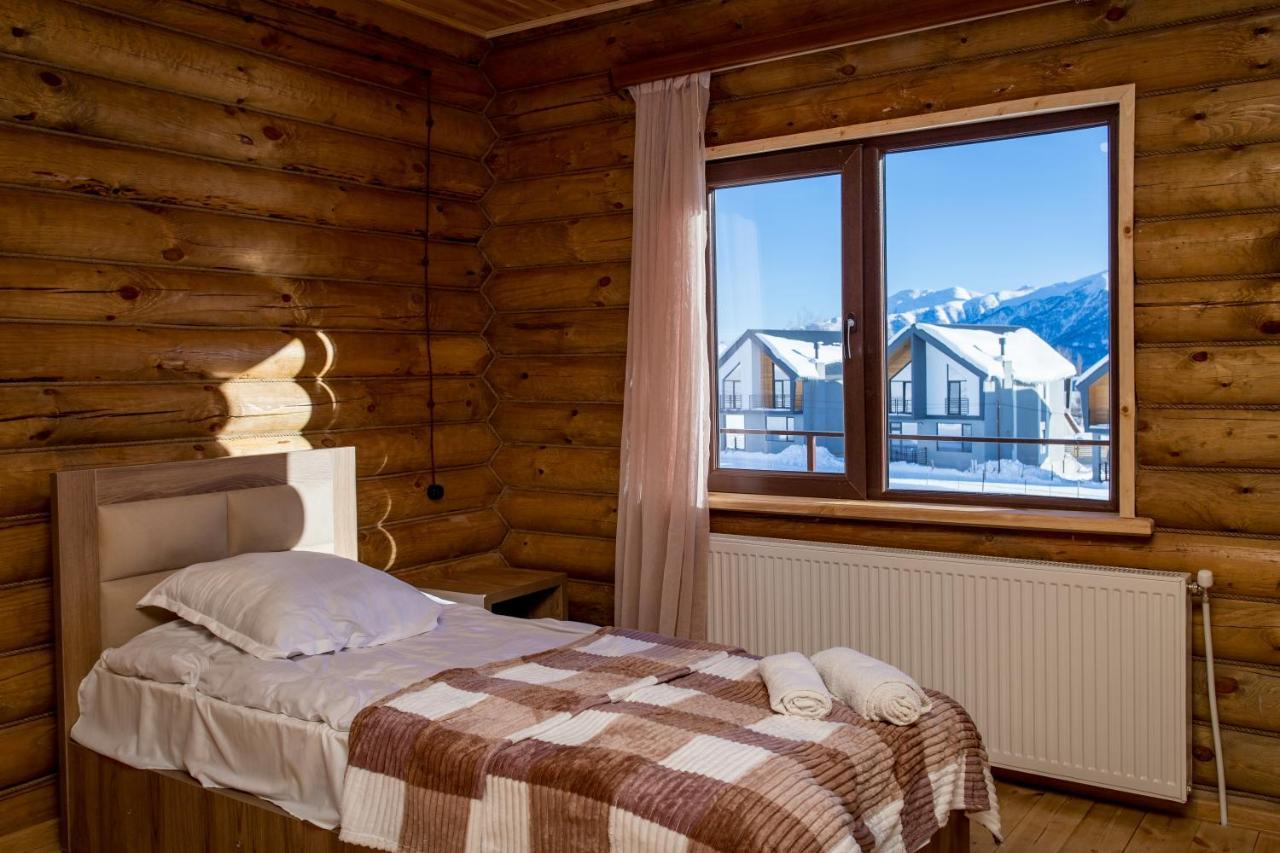 Snow Time Eco Chalet Гудаури Екстериор снимка